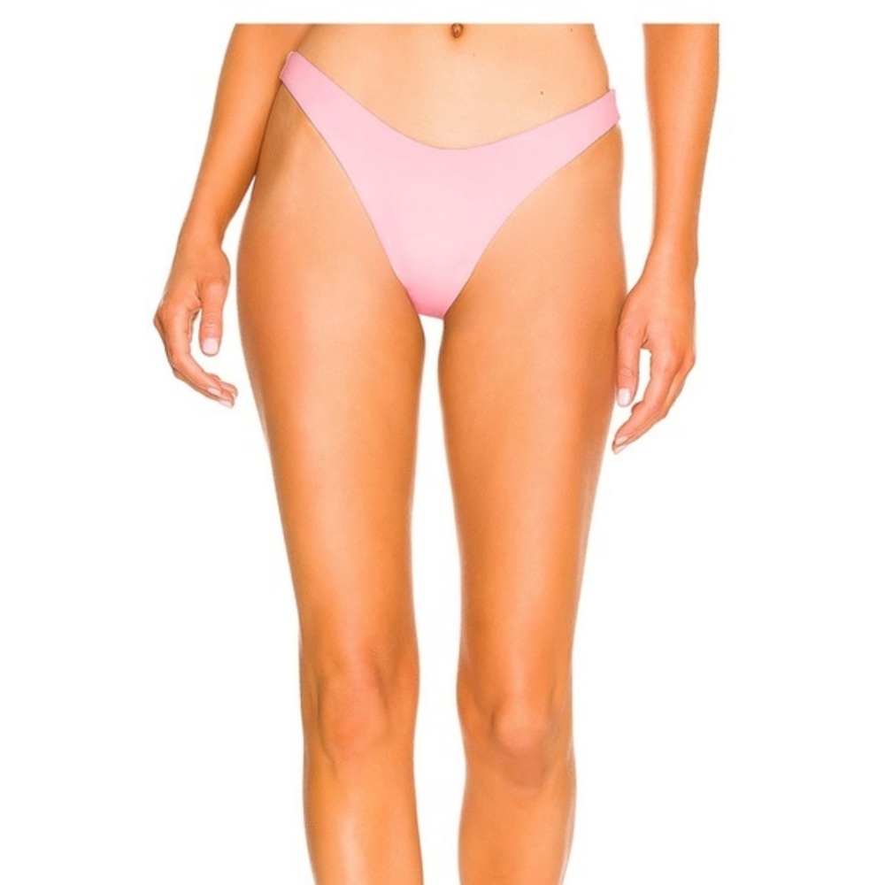 L Space Cabana bitsy Bikini Bottom, XS, Crystal Pink, $88